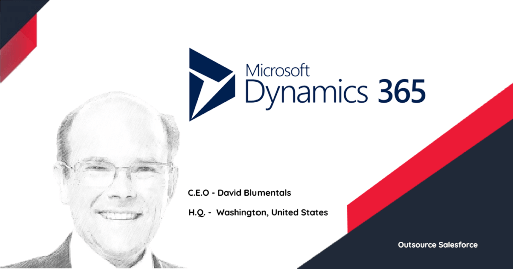 David Blumentals-CEO- MICROSOFT DYNAMICS 365