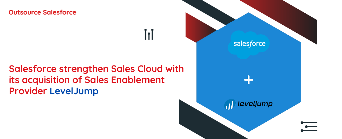 Salesforce strengthen Sales Cloud with its acquisition of Sales Enablement Provider LevelJump